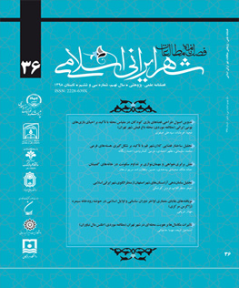 فصلنامه مطالعاتی شهر ایرانی اسلامی