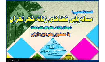 نشست تخصصی « مساله یابی فضاهای زنانه شهر تهران»